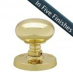 Mushroom Mortice Knob - Italian